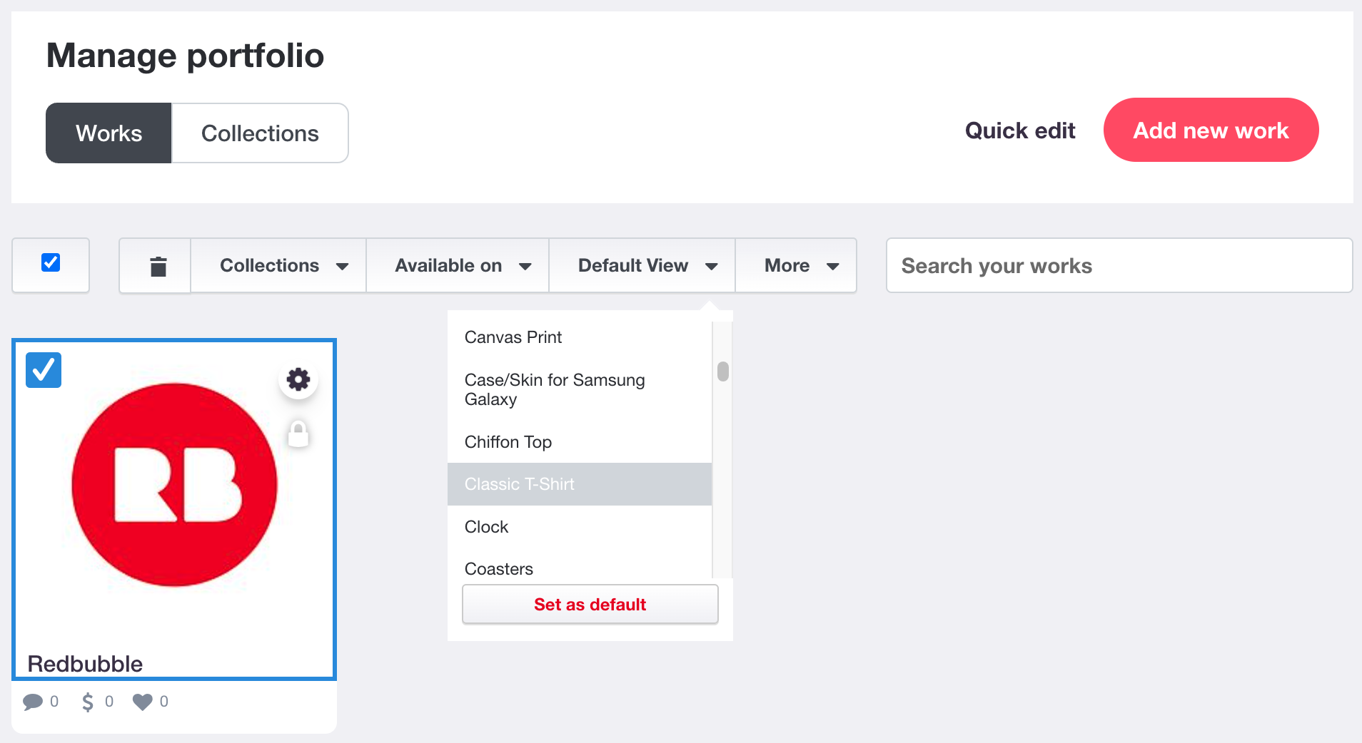 Updating Default Views in bulk